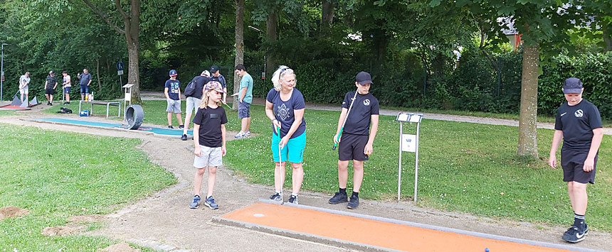 Minigolfer des SVO